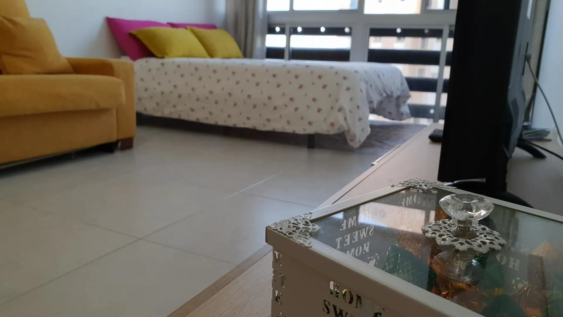 Appartement Studio In Candelaria, With Wonderful Sea View And Pool Access - 1 Km F