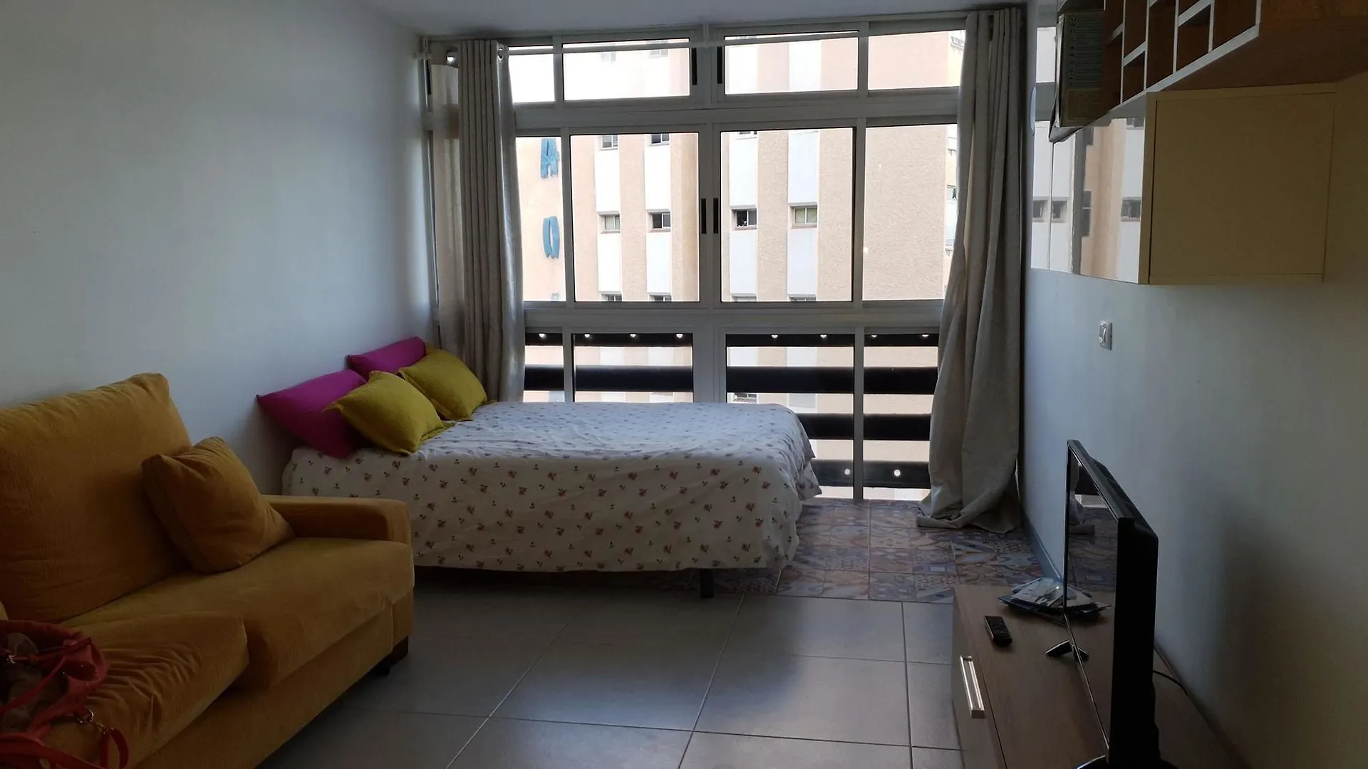 Appartement Studio In Candelaria, With Wonderful Sea View And Pool Access - 1 Km F