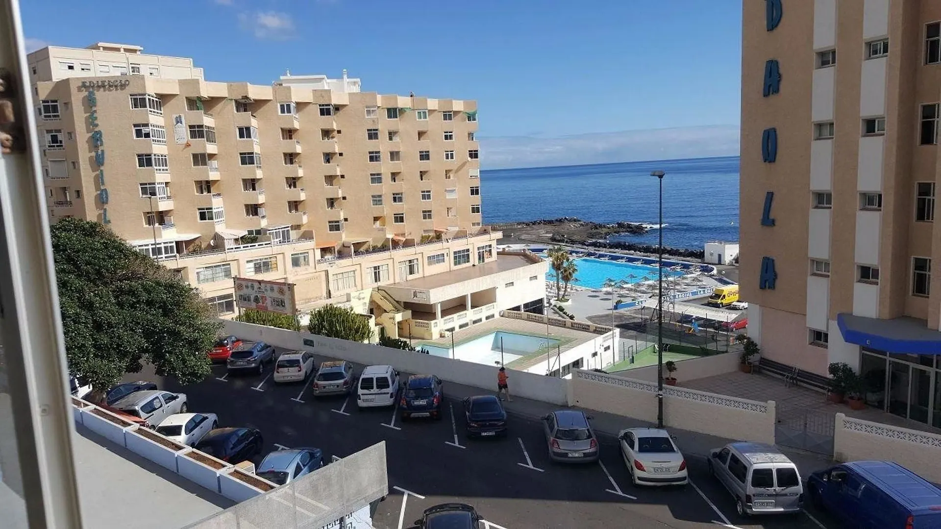 Studio In Candelaria, With Wonderful Sea View And Pool Access - 1 Km F Spanje